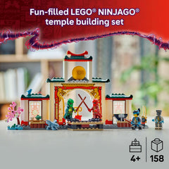 LEGO NINJAGO temple garden area fuels role-play scenes