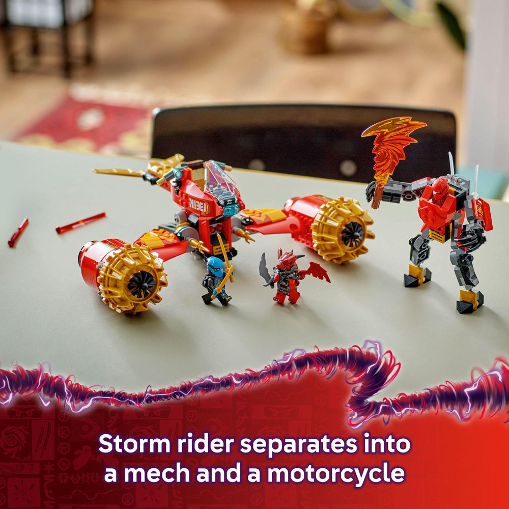 LEGO NINJAGO Nya's Flying Motorbike cockpit with movable wings