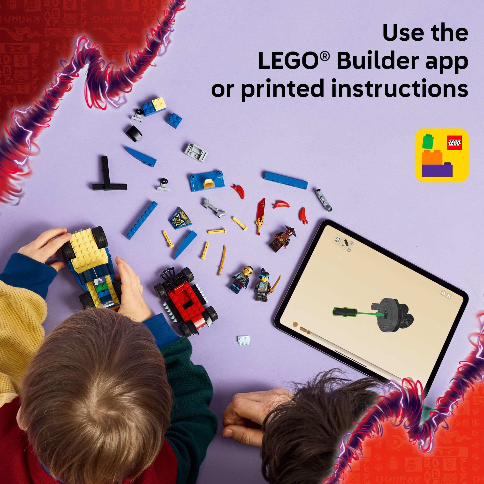 LEGO NINJAGO Nya minifigure for ninja hero storytelling