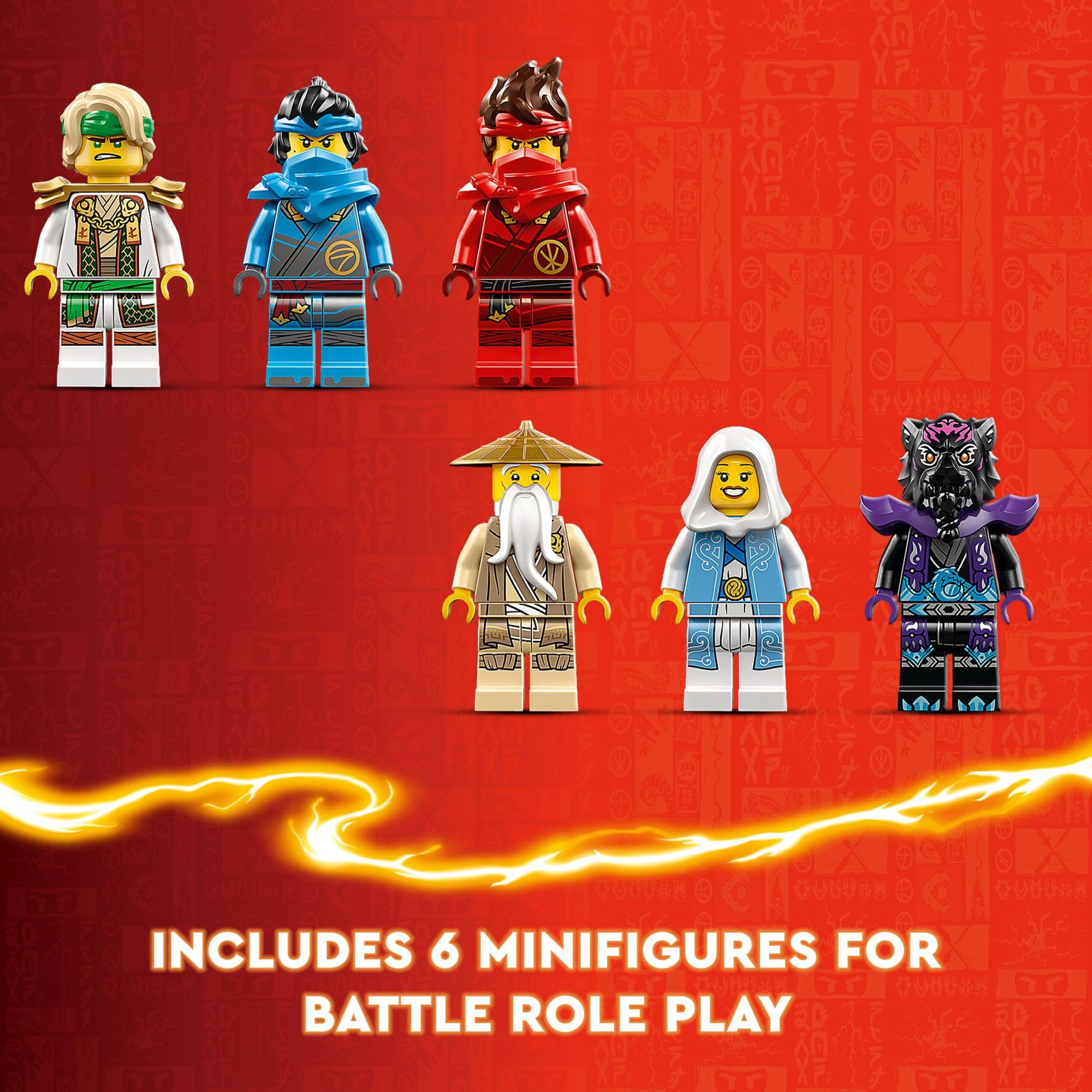 LEGO NINJAGO Dragon Stone Shrine secret room revealed by book mechanism