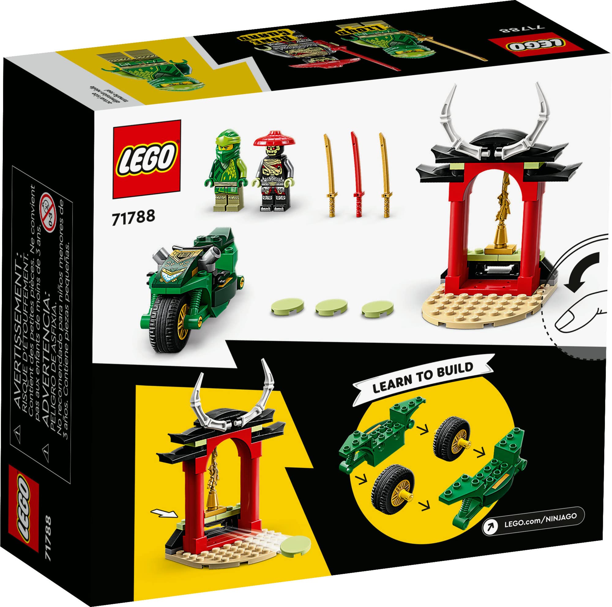 LEGO NINJAGO starter brick base helps quick, confident building sessions.