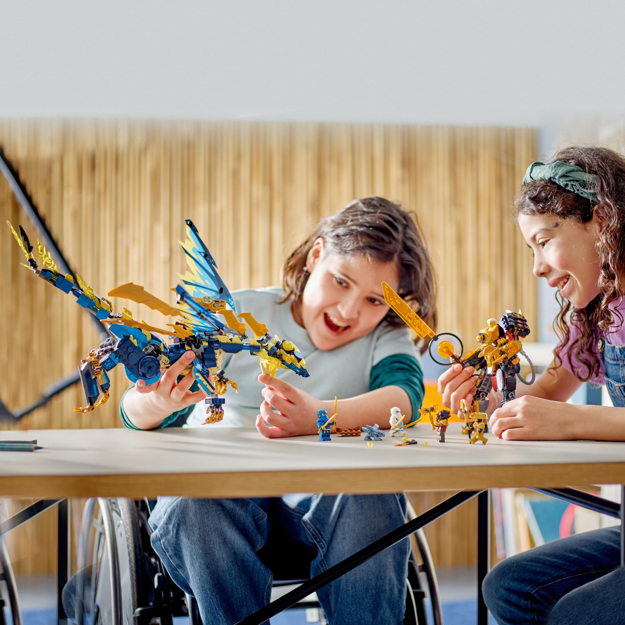 LEGO NINJAGO stud shooters add firing action.