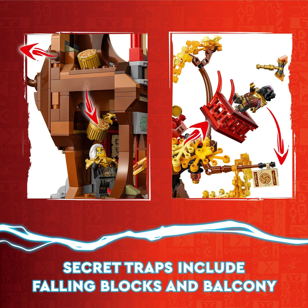LEGO NINJAGO Temple of the Dragon Energy Cores Nya minifigure for swift swordplay