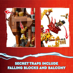 LEGO NINJAGO Temple of the Dragon Energy Cores Nya minifigure for swift swordplay