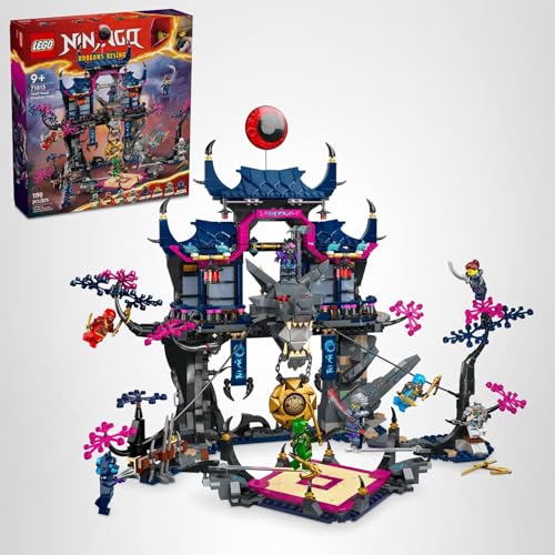LEGO Ninjago Wolf Mask Shadow Dojo zip-wire action for quick escapes