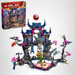 LEGO Ninjago Wolf Mask Shadow Dojo zip-wire action for quick escapes