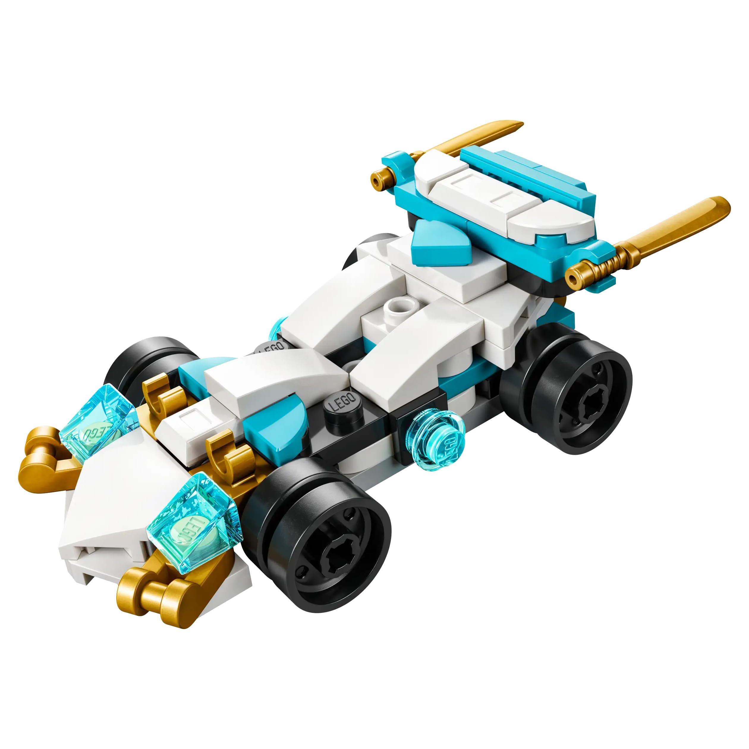LEGO NINJAGO Zane's Dragon Power Vehicles 30674: Jet form for action-packed flights