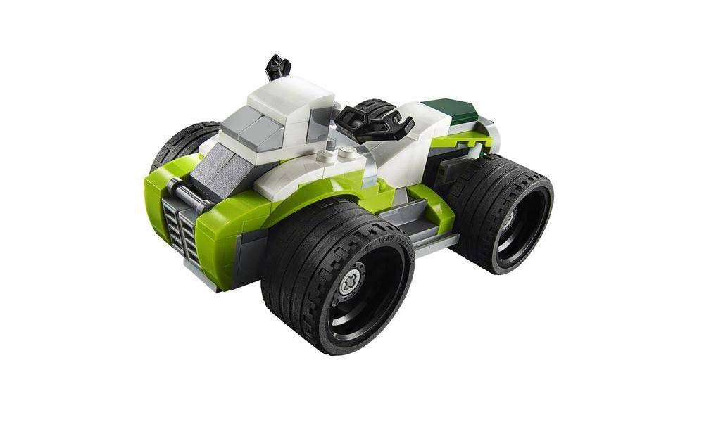 LEGO Off-Roader build image shows rugged wheels for adventurous exploration