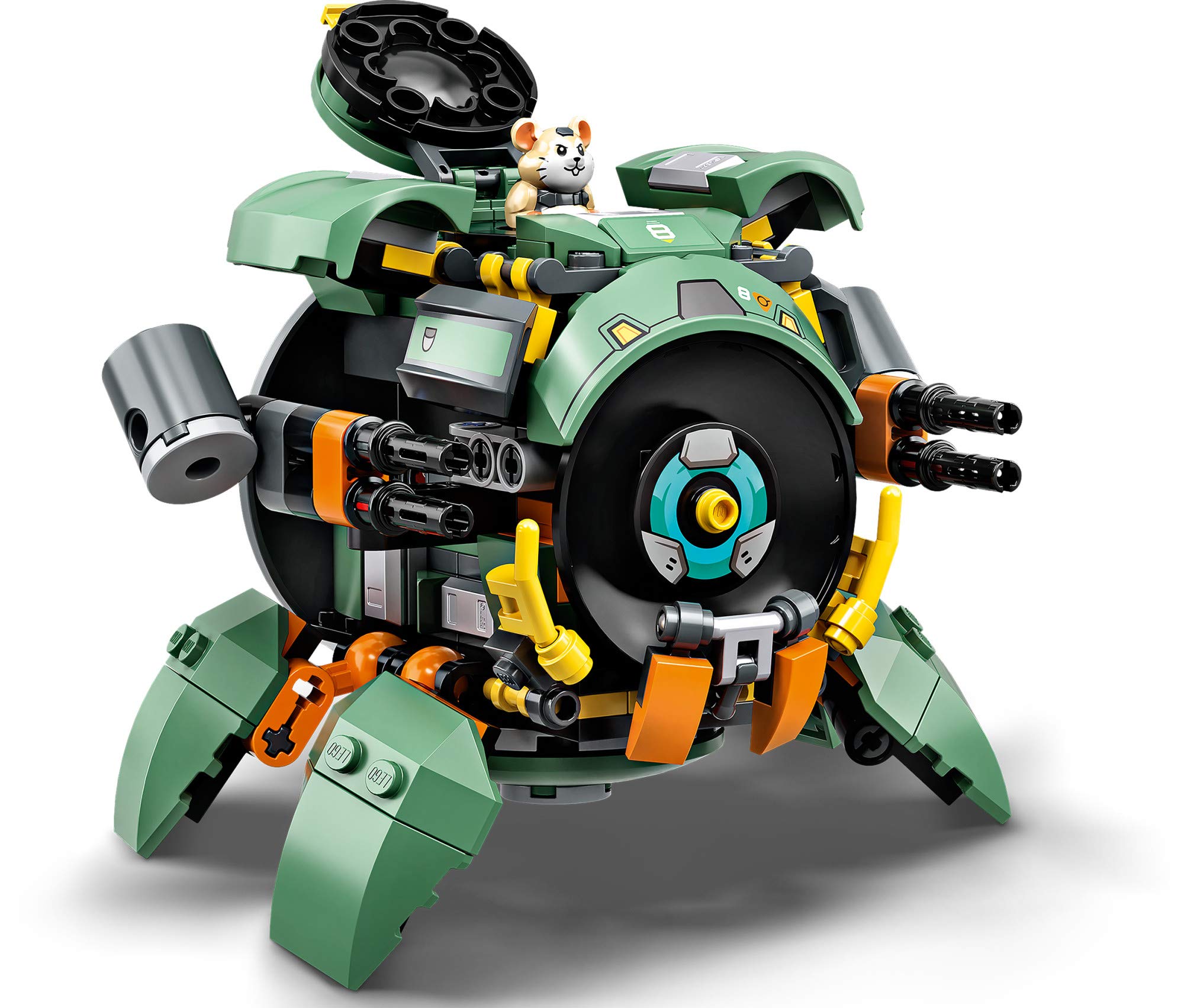 LEGO Overwatch Wrecking Ball 75976 Hammond figure ready for cockpit adventures
