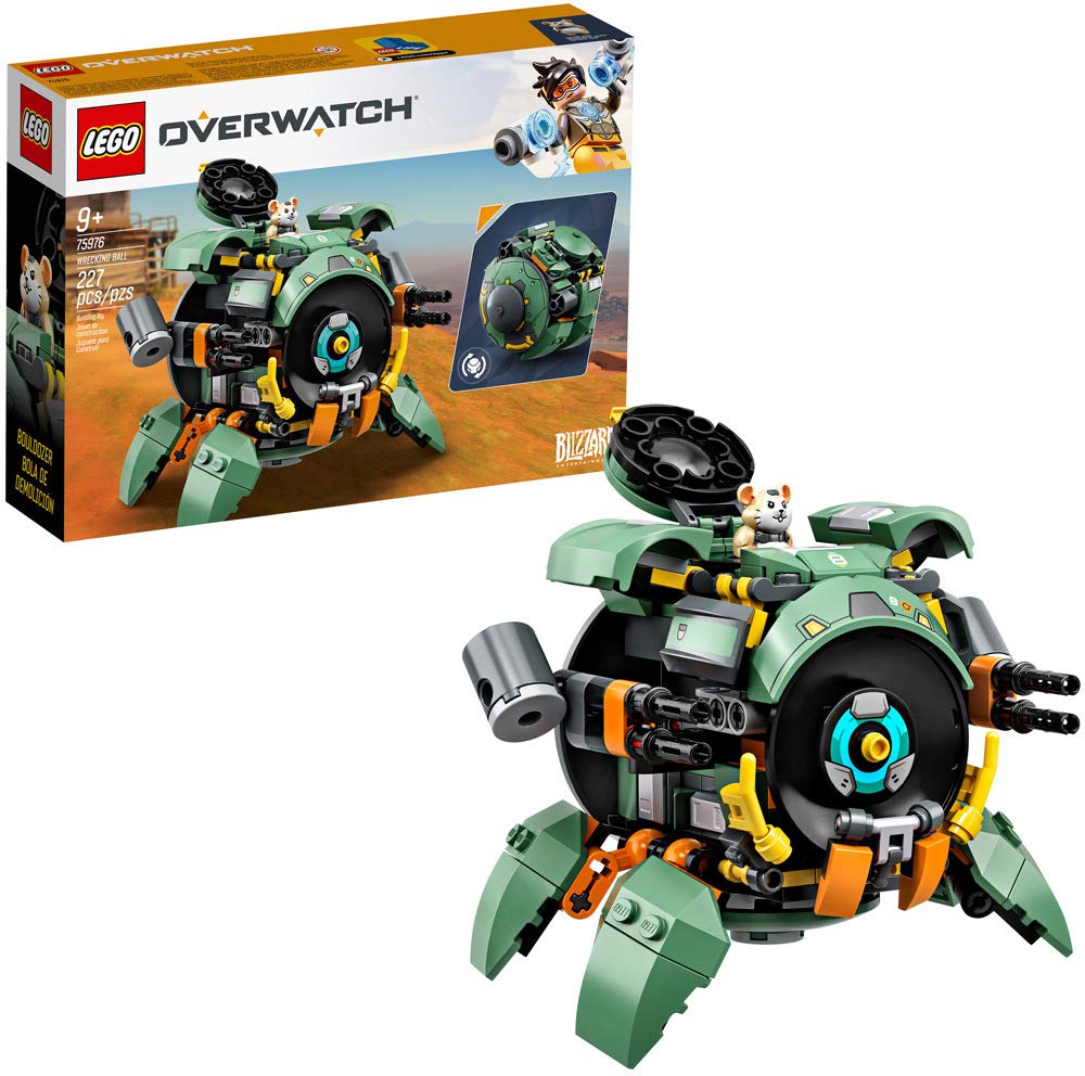 LEGO Overwatch Wrecking Ball 75976 mech transformation for immersive play
