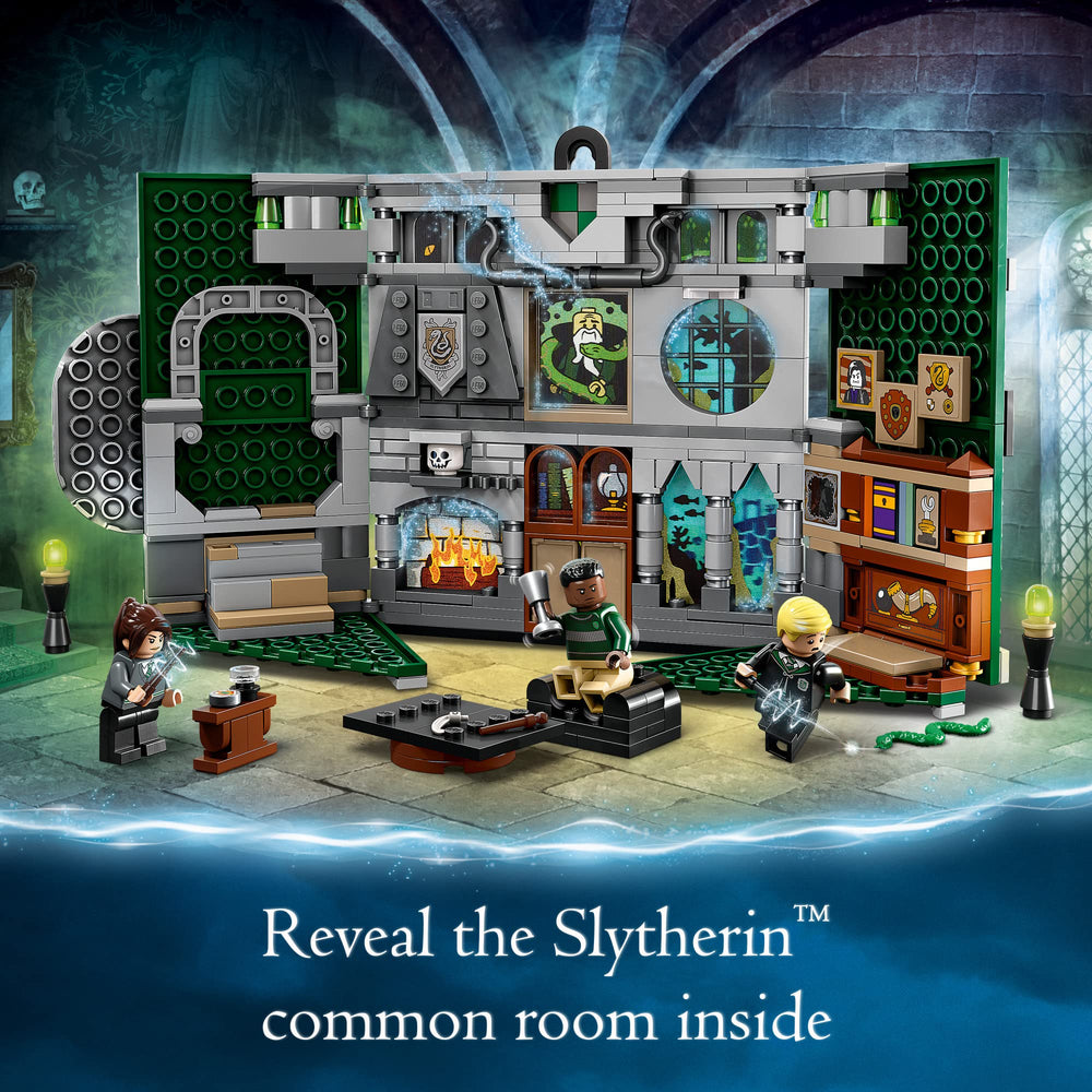 Pansy Parkinson and Blaise Zabini minifigures enhance Slytherin play