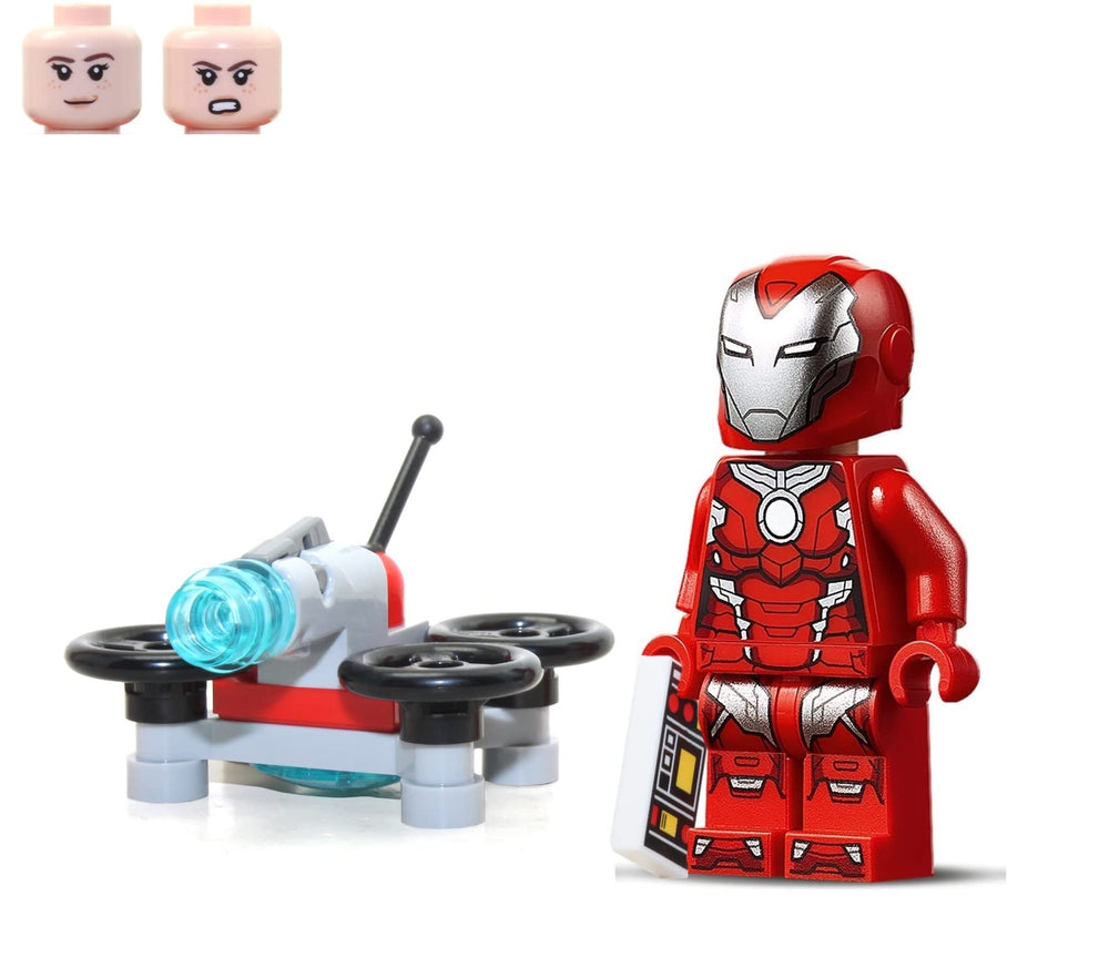 LEGO Pepper Potts Iron Rescue remote: pretend control for action missions