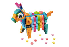 LEGO Pinata donkey articulated head for interactive play and display