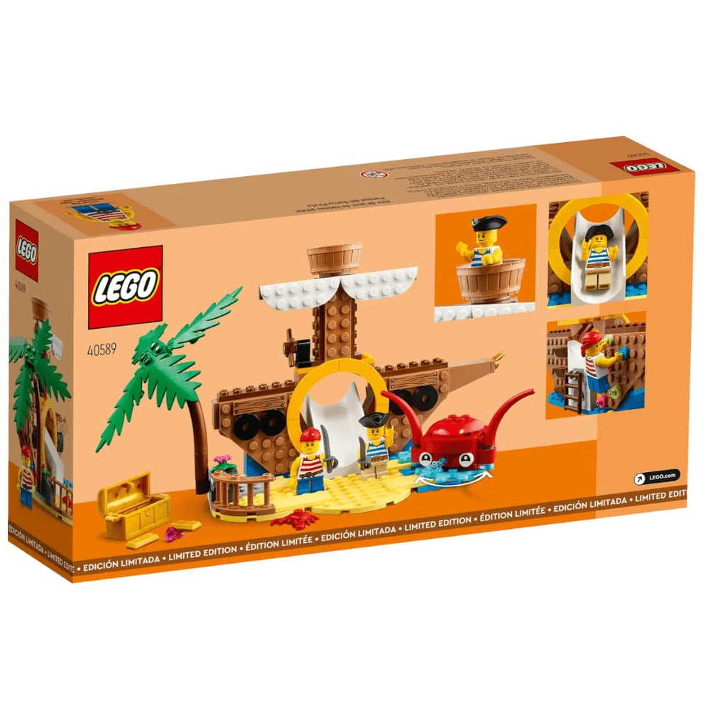 LEGO Pirate Ship Playground rotating octopus detail invites storytelling and exploration