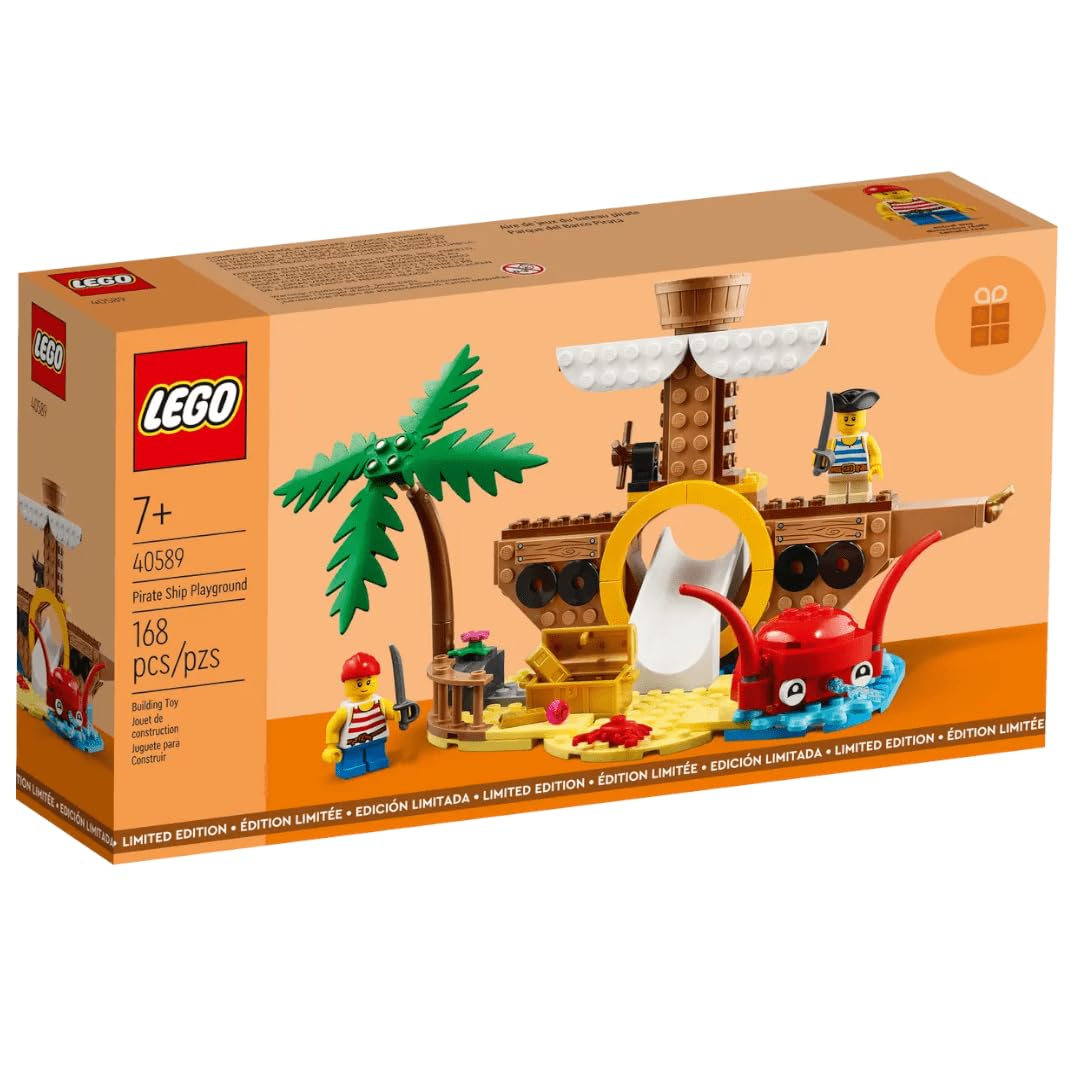 LEGO Pirate Ship Playground slide sparks imaginative play for kids aged 7 and up