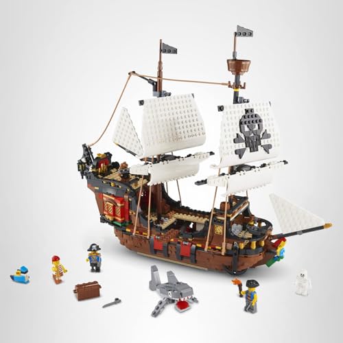 LEGO treasure chest and accessories spark treasure hunts.