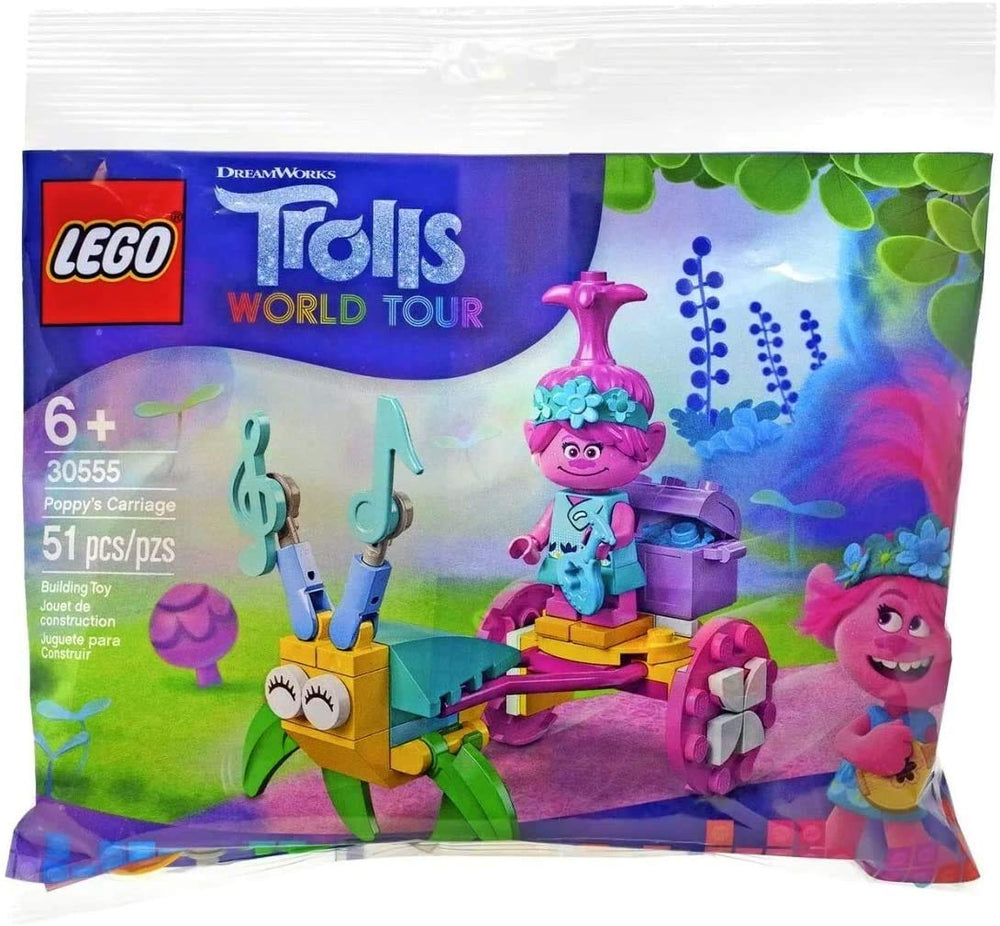 LEGO Trolls World Tour Poppy accessories chest for creative storytelling