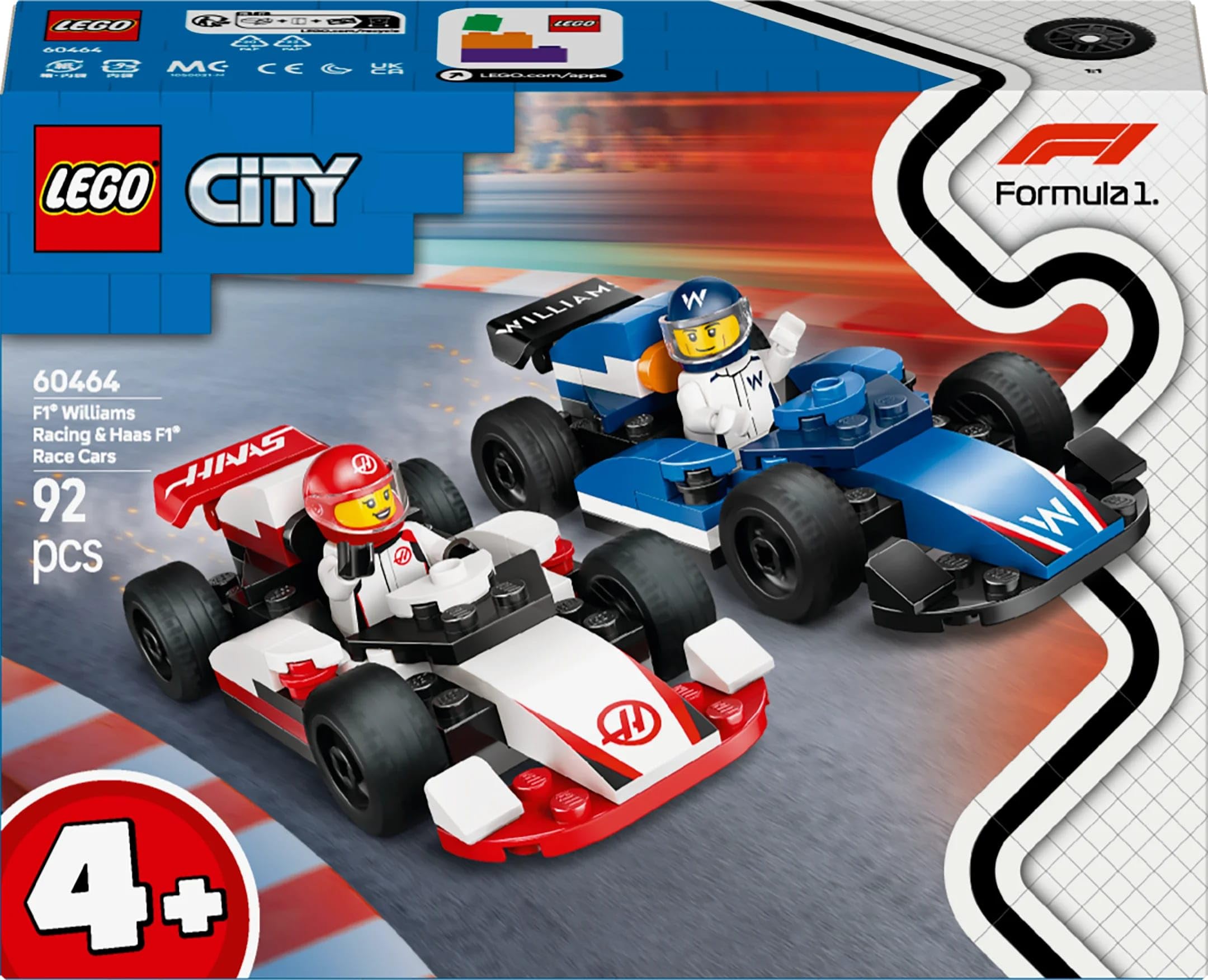 Race cars ready for display or action-packed track play