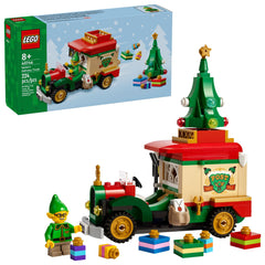 LEGO Santa’s Delivery Truck pieces for immersive construction play