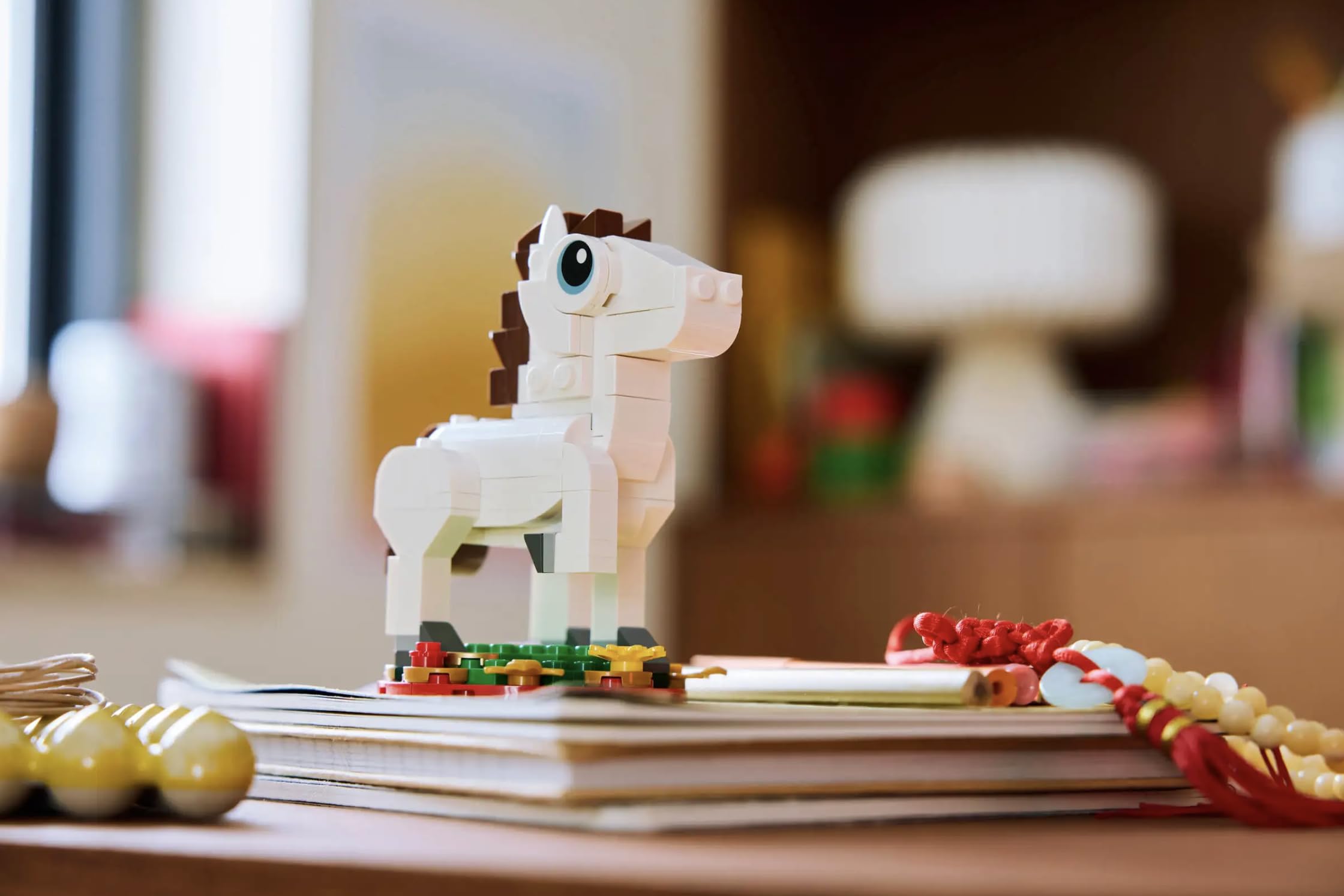 Limited edition gift idea for Spring Festival celebrations with LEGO bricks.