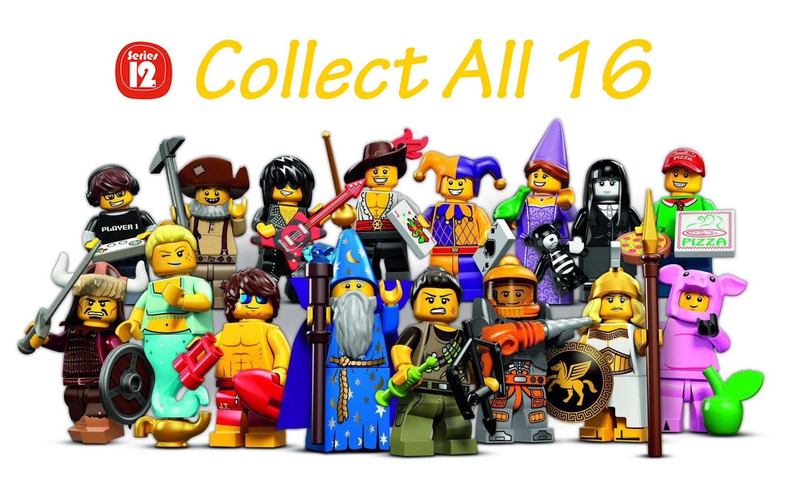 LEGO Blue Wizard minifigure with short cape highlights versatile spell-caster accessory set.