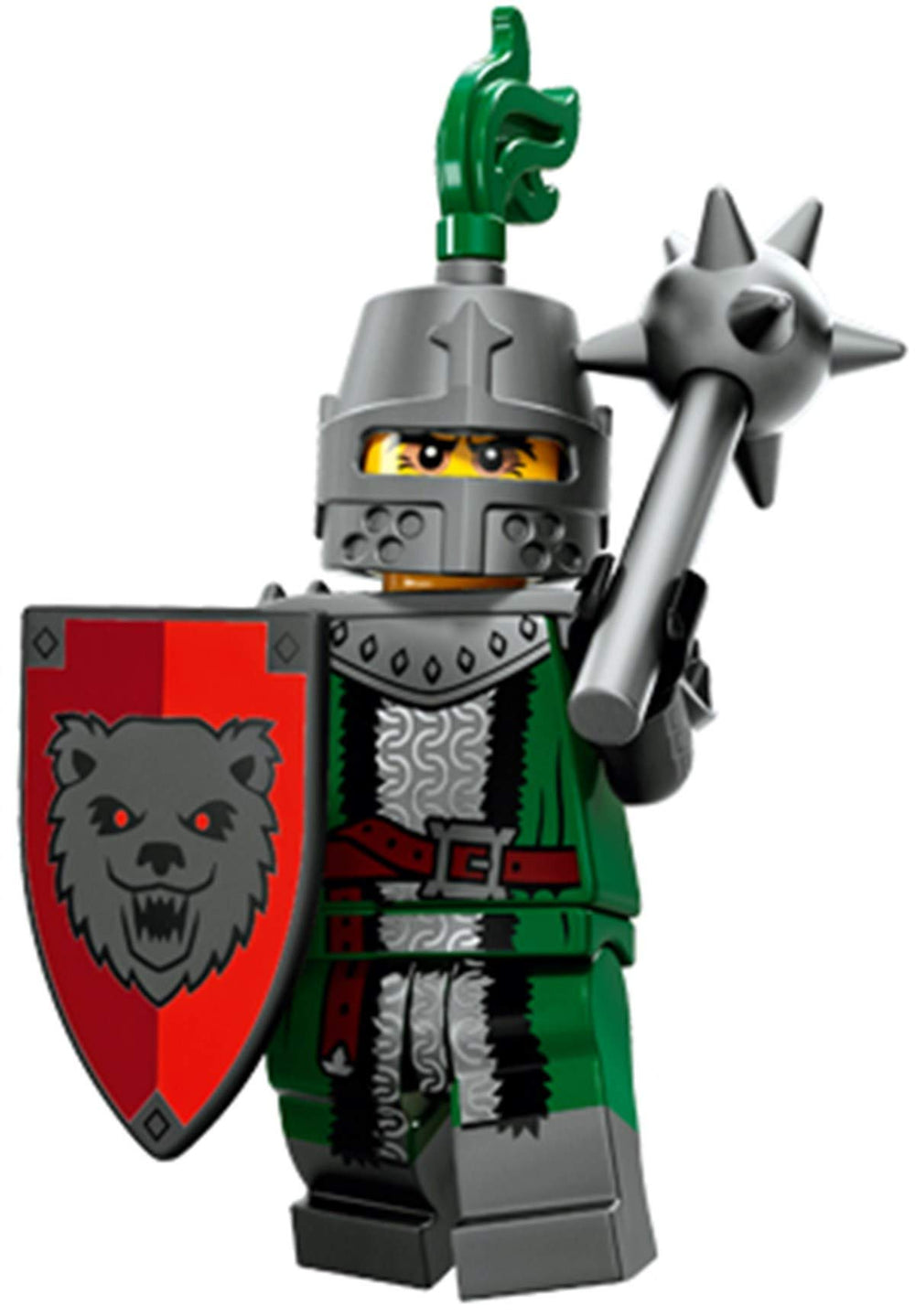 LEGO Series 15 Frightening Knight figurine for display and imaginative play.