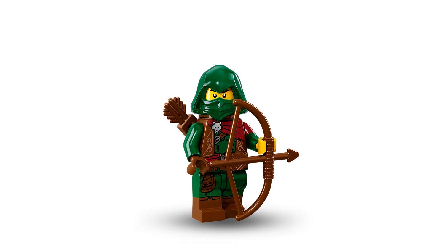 LEGO Rogue Archer minifigure from Series 16 with accessories for display or imaginative play
