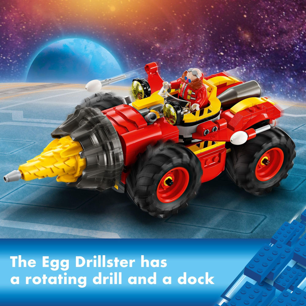 LEGO Shadow minifigure joins hero run across the set.