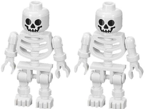 Two authentic LEGO minifigs with swivel arms ready for imaginative play and diorama setups.