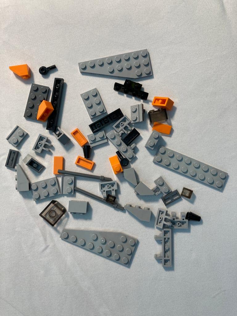 LEGO Snowspeeder assembly shot illustrates build excitement and play value