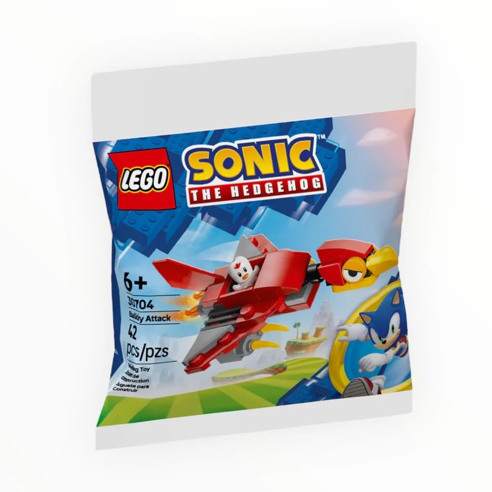 LEGO Sonic Balkiry Attack badnik escape scene encourages imaginative action play