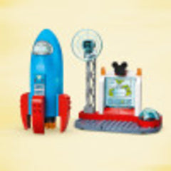 LEGO space rocket camera accessory supports creative photography moments in play.