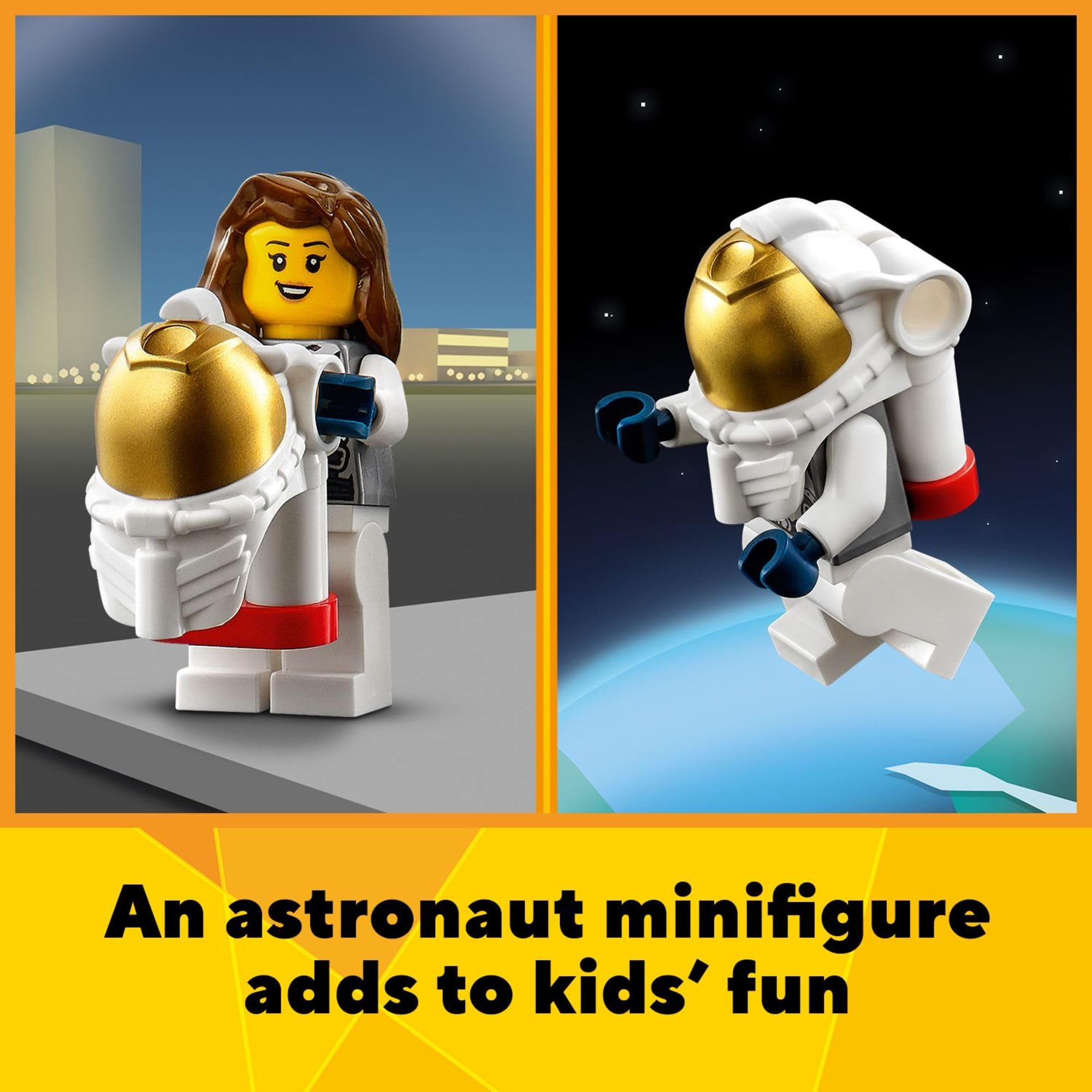 LEGO Space Shuttle Adventure 31117 compact box and ready to build design