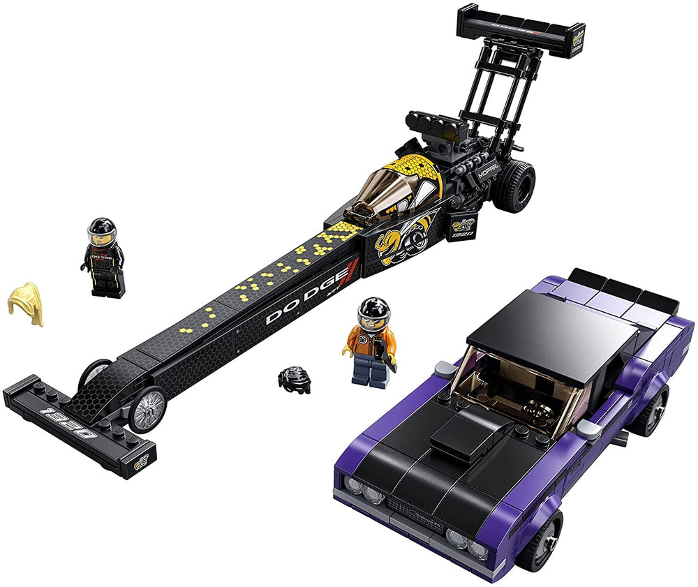 LEGO Speed Champions 1970 Dodge Challenger T/A replica for collection and display