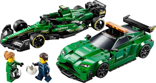 LEGO Speed Champions Aston Martin Safety Car side profile for imaginative racing