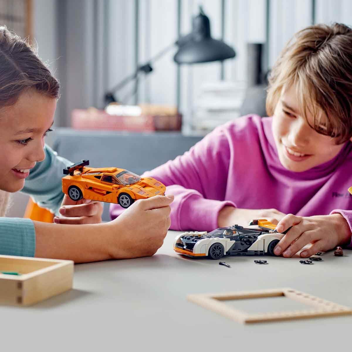 Box art for LEGO Speed Champions McLaren Solus GT & F1 LM