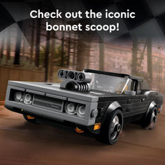 LEGO Speed Champions cockpit with minifigure enables action-packed storytelling.