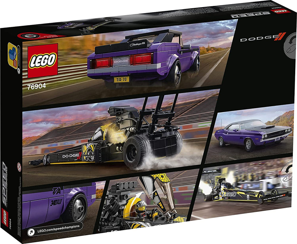 Close-up of the Mopar Dragster wide chassis and realistic detailing