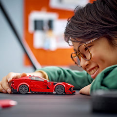 LEGO Speed Champions Ferrari 812 Competizione 76914 front headlights detail