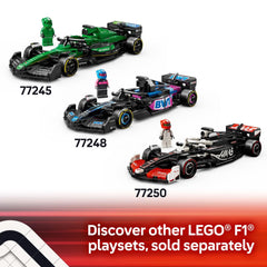 Sponsor stickers boost authenticity for a collector-grade model kit.