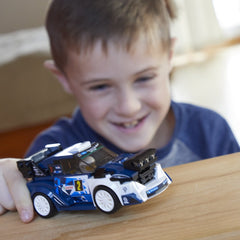 LEGO Speed Champions Ford Fiesta M-Sport WRC 75885 side view showing scale build and play potential