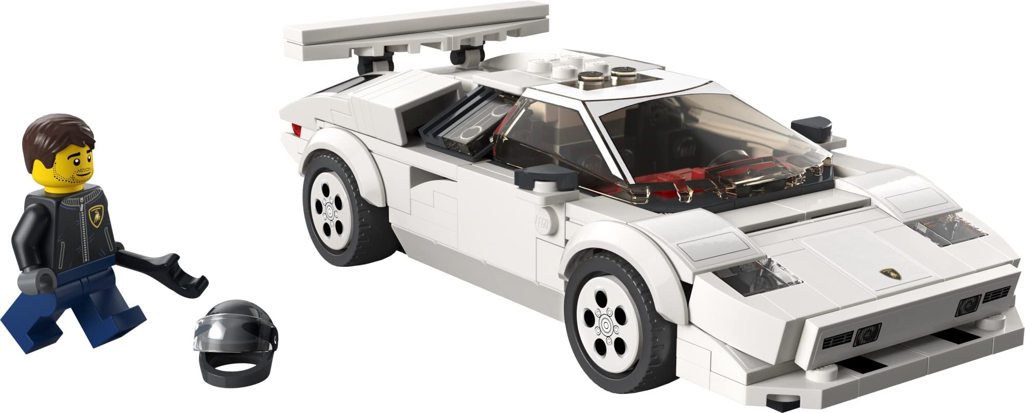 LEGO Speed Champions Lamborghini Countach 76908 parts close-up for building excitement
