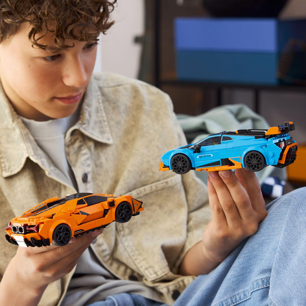 Lego Speed Champions Lamborghini Huracan STO wing and aero details inspire dynamic build challenges