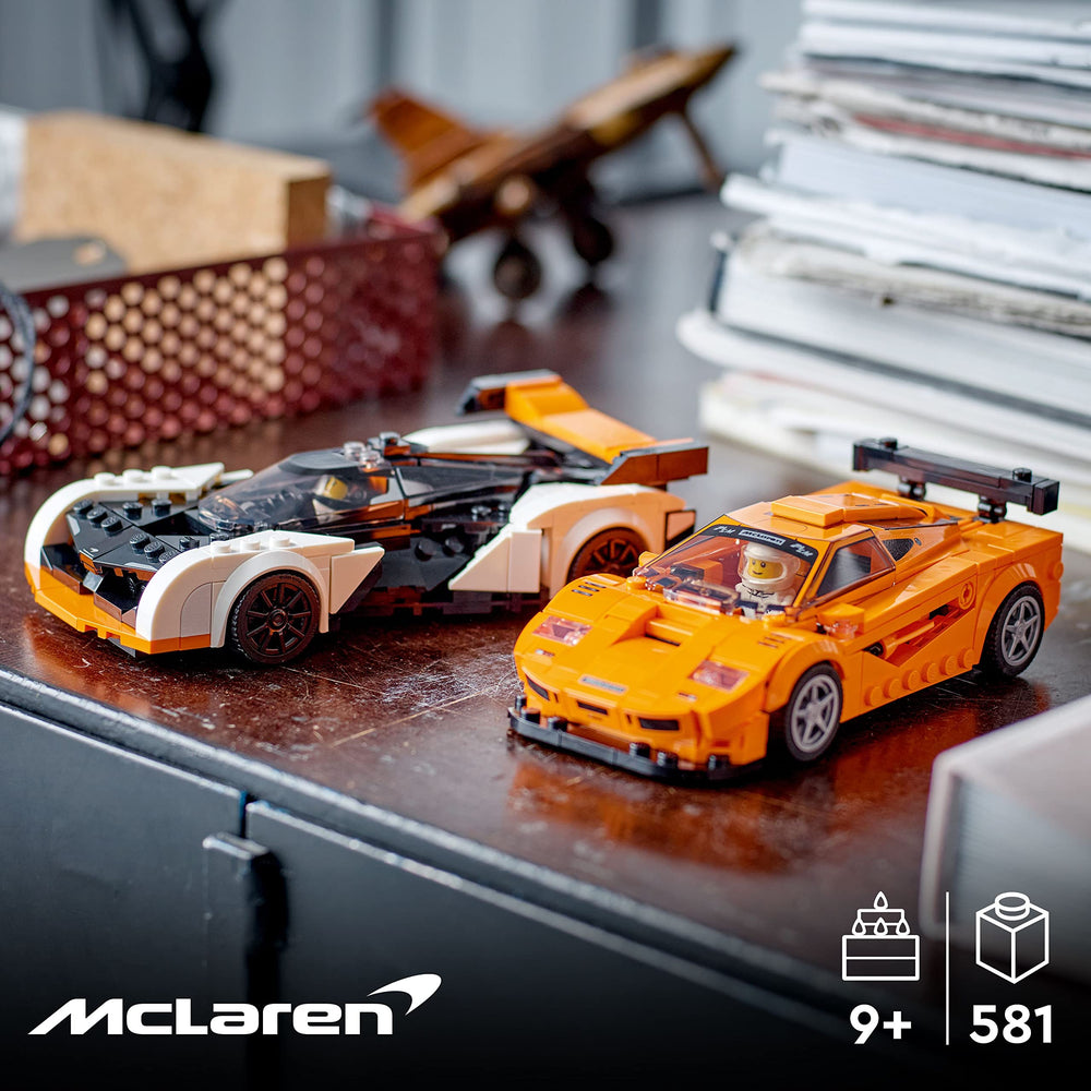 LEGO Speed Champions McLaren Solus GT cockpit detail highlights realism.