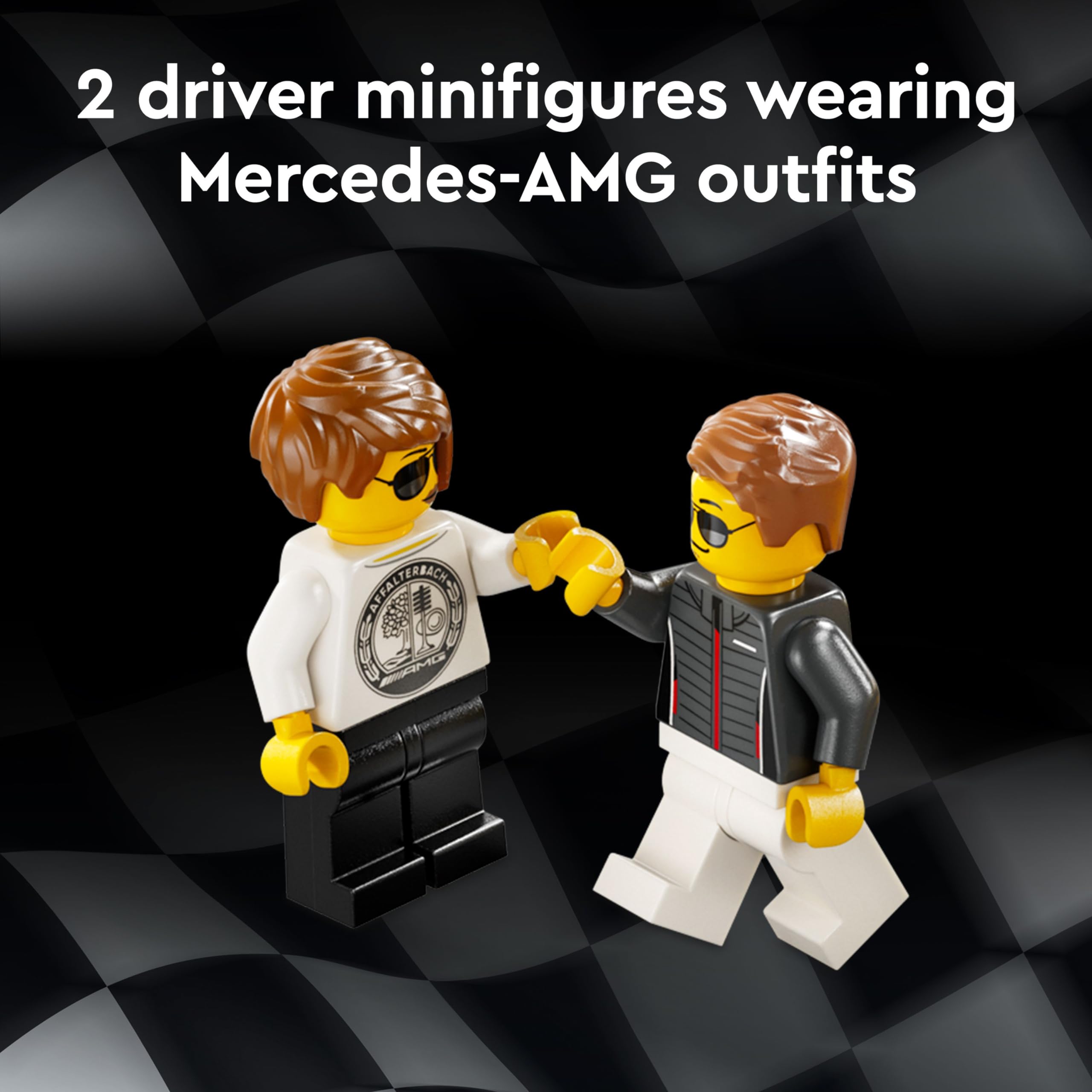 LEGO Speed Champions Mercedes-AMG SL63 roadster open-top for quick races
