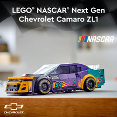LEGO Speed Champions Camaro ZL1 with rear spoiler, detailed rear end for true-to-life cues