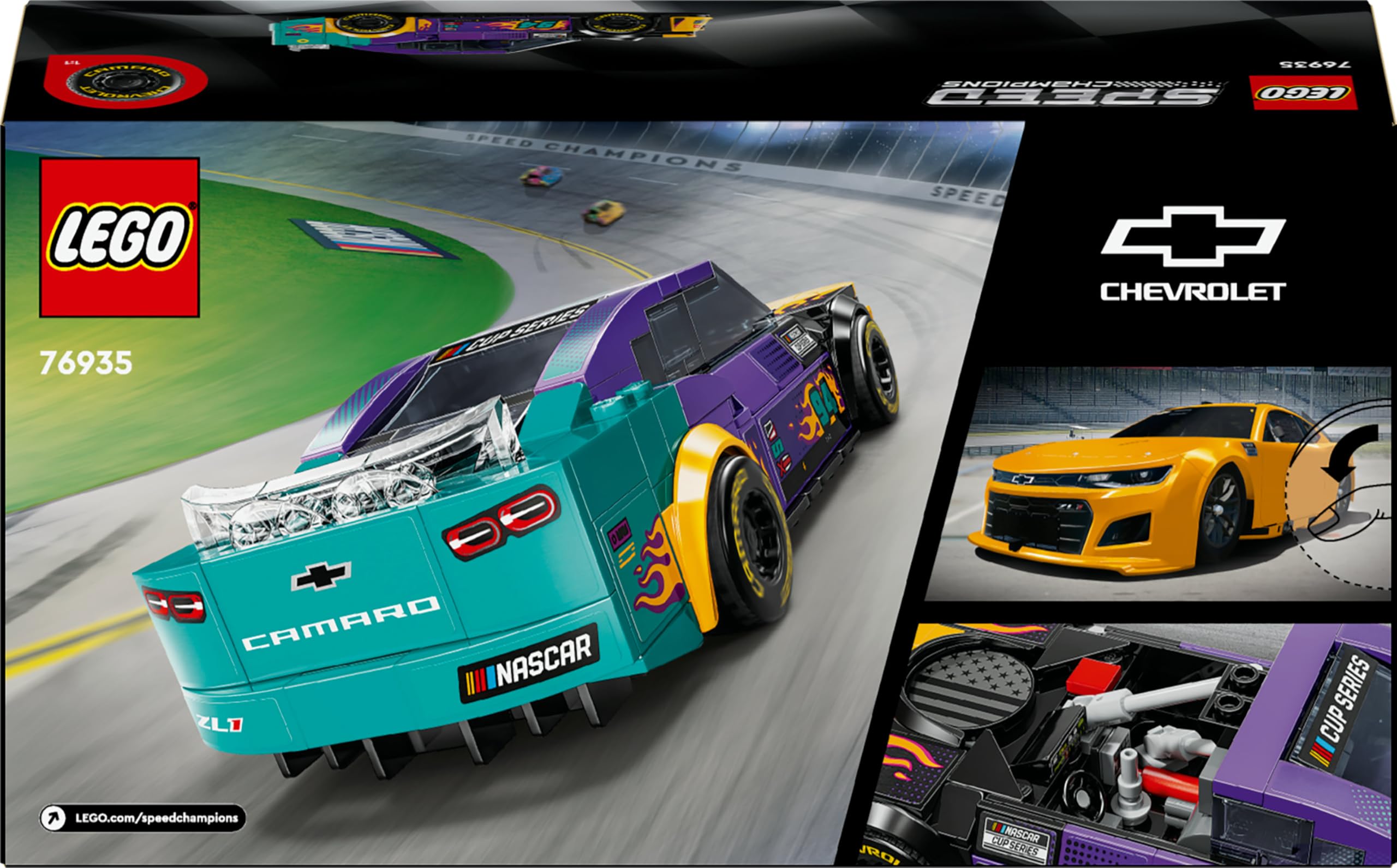LEGO Speed Champions Camaro ZL1 76935 race-ready collectible
