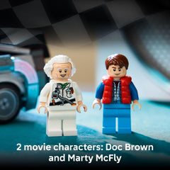 LEGO Speed Champions set features Mr. Fusion and orange license plate
