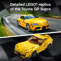 LEGO Speed Champions Toyota GR Supra 76901 299-piece build challenge.
