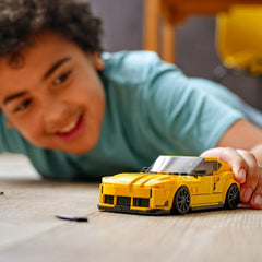 Close-up of tire detailing for a realistic look and handling.